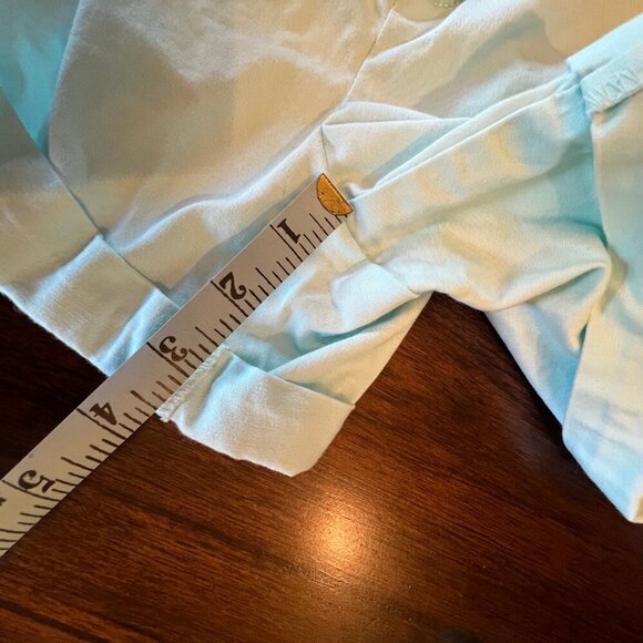Women's Khaki's by Gap Sea foam Green, 4" shorts, Size 10 - Picture 6 of 8